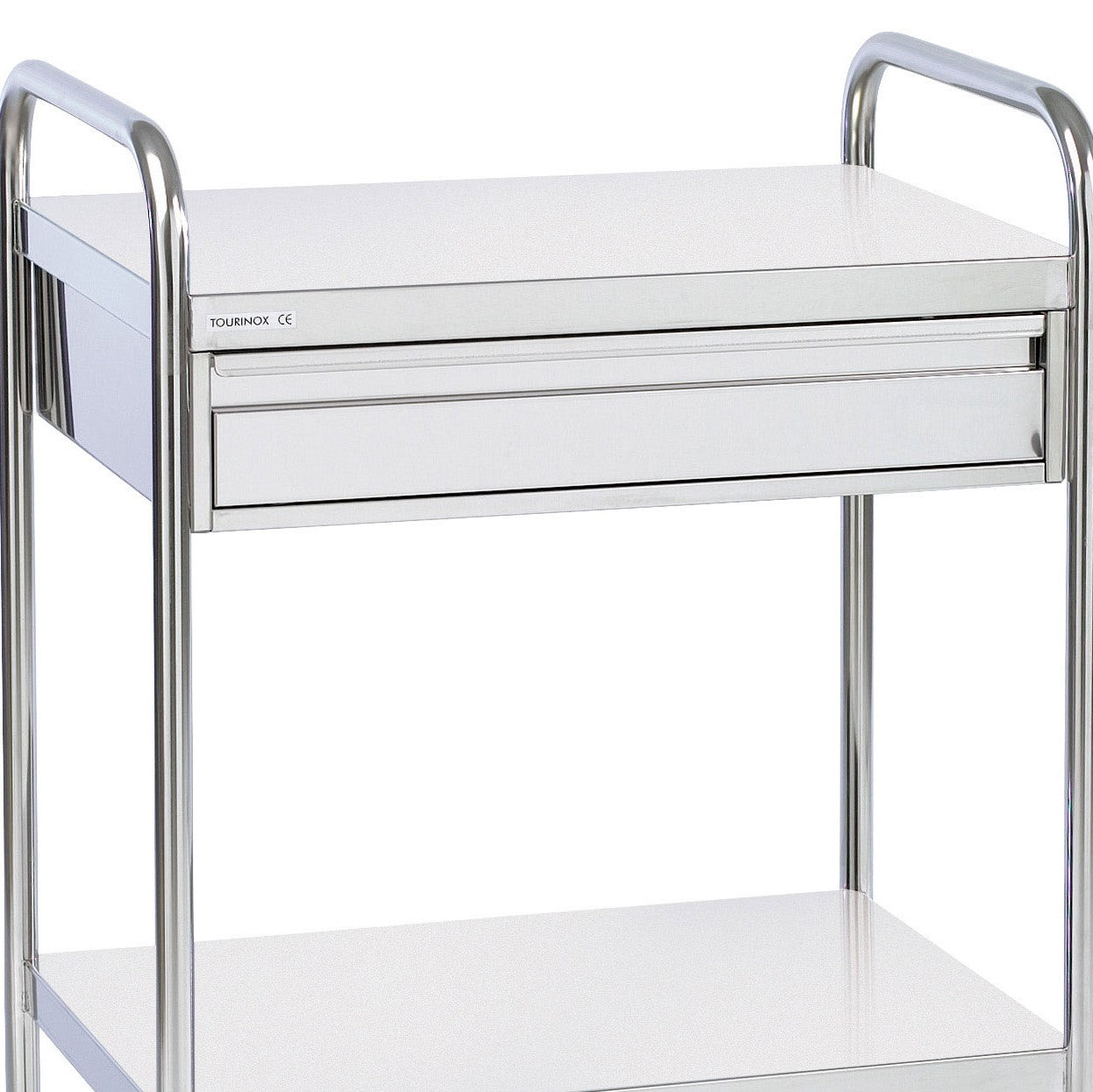 Tiroir pour guéridons inox et inox/couleur