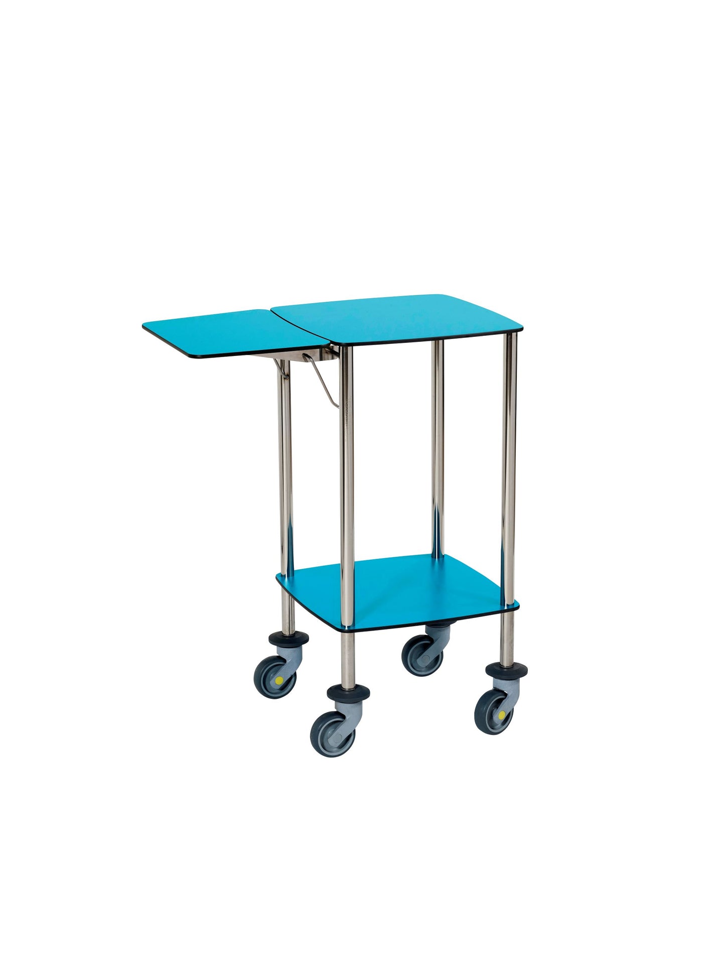 Tablette pour guéridon compact et ovoïde