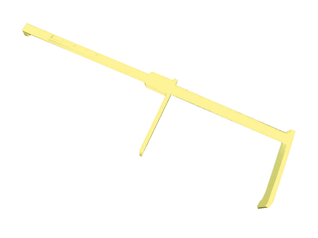 Toise bébé en bois