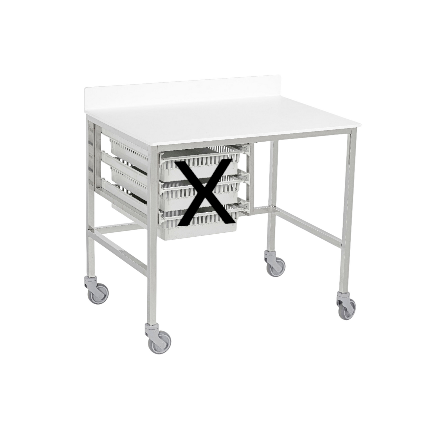 Tables de conditionnement INOX (HI-MACS)
