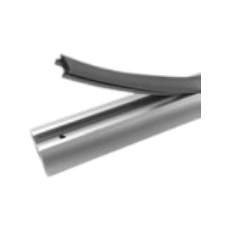 Bande de silicone grise pour rail RVS (le ML)