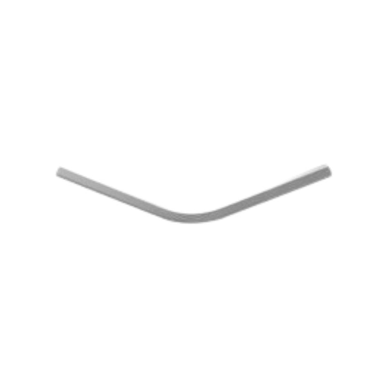 Courbure radiale 140 mm pour rail RVS