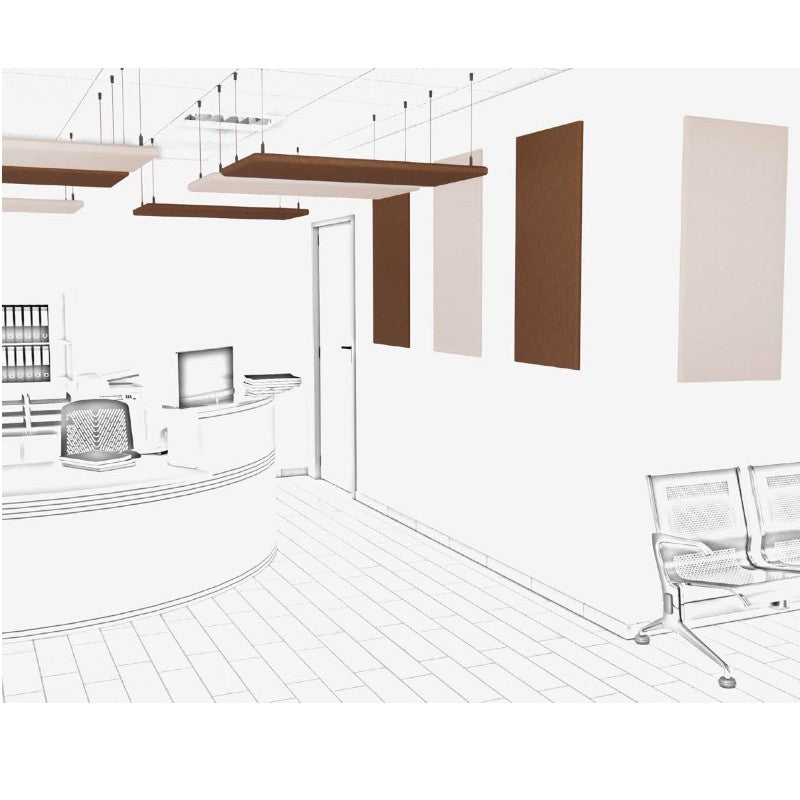 Kit de fixation avec clip pour faux plafond - DIVI put.on / PAN/ DIVI smart