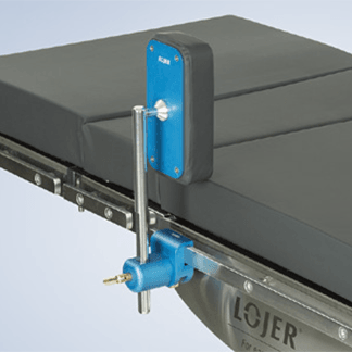 Support corporel latéral fixe pour table d'opération pour les CHU les hôpitaux et les cliniques