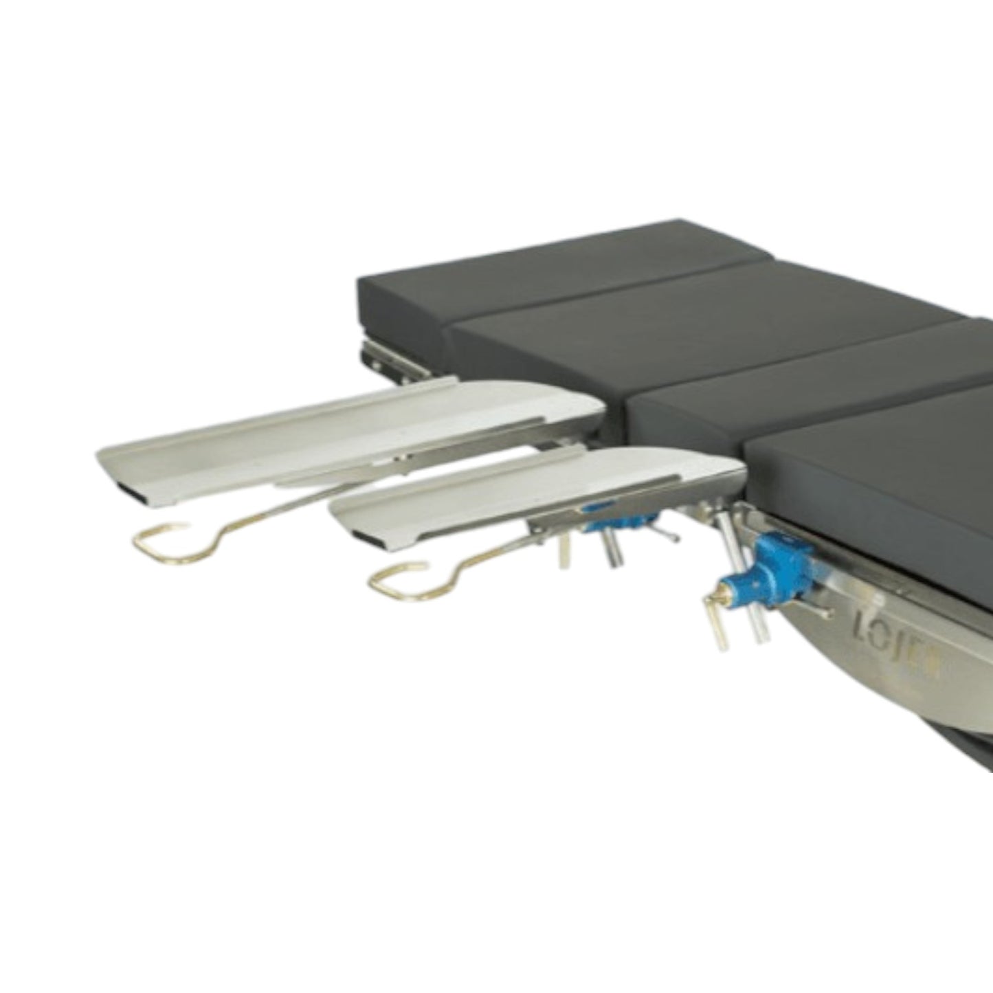 Support de bras avec clameau rotatif pour table d'opération