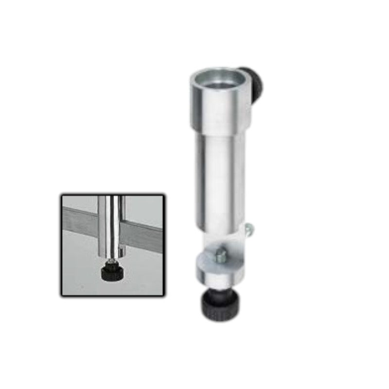 Support pour rails médicaux fixation avec vis de blocage