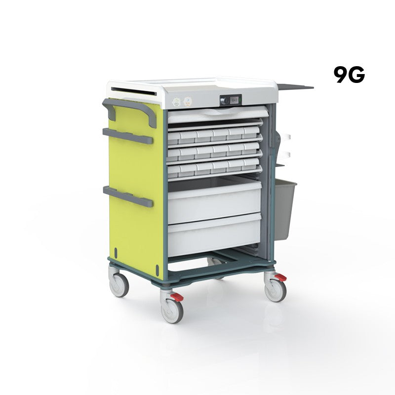 chariot de dispensation pour hôpitaux et cliniques