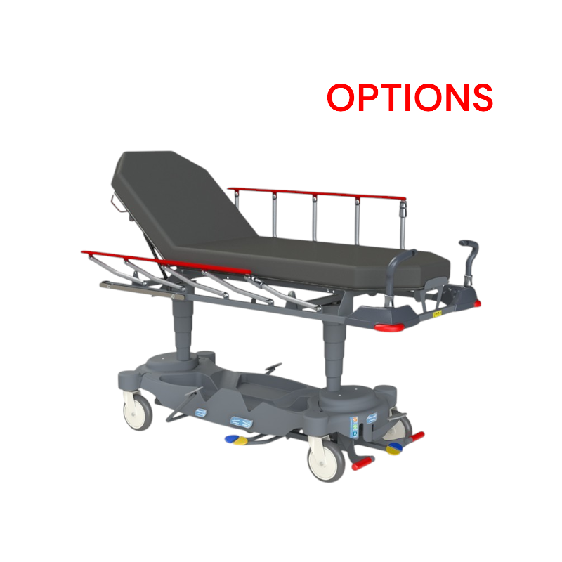 options pour chariot brancard médical