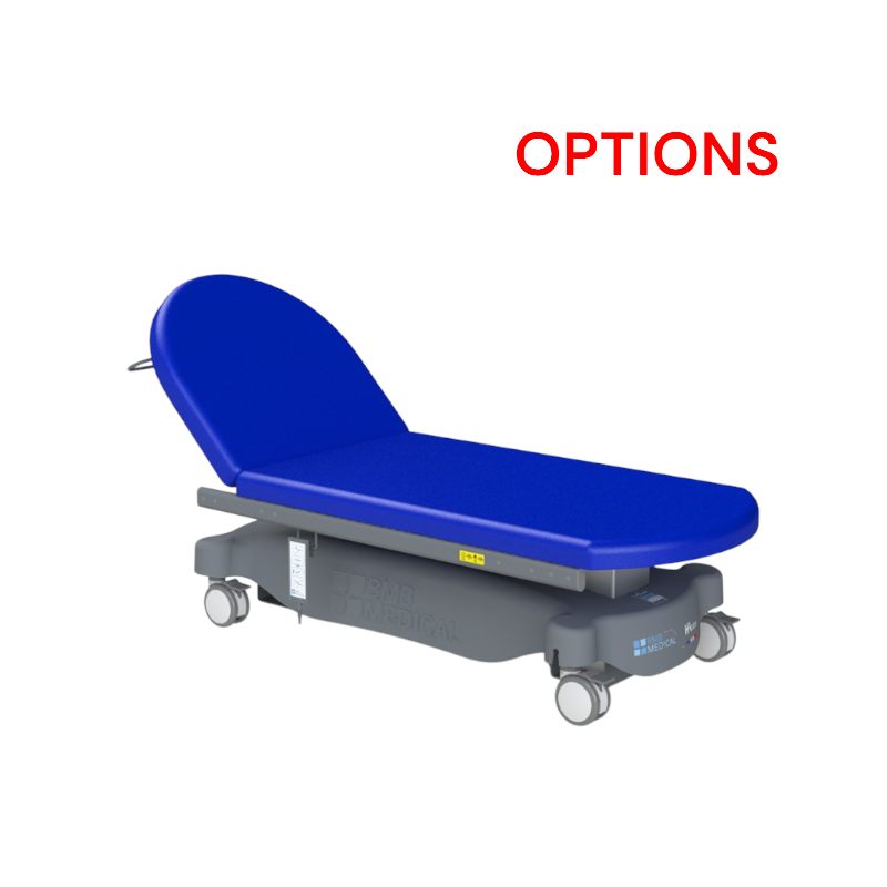 Options pour divan médical