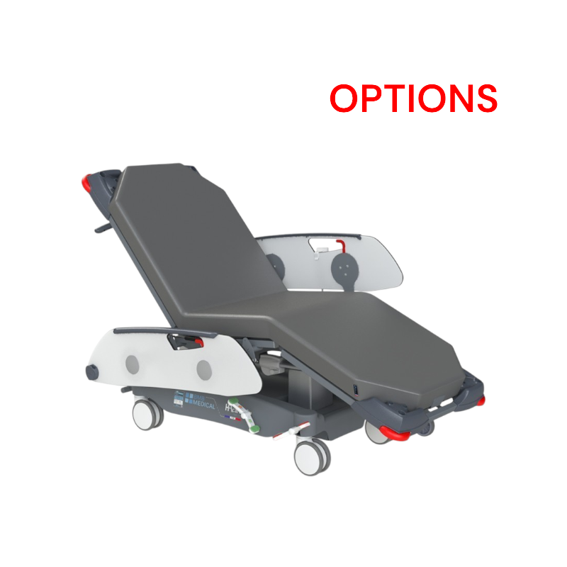 Options pour fauteuils de soins pour hôpitaux et cliniques