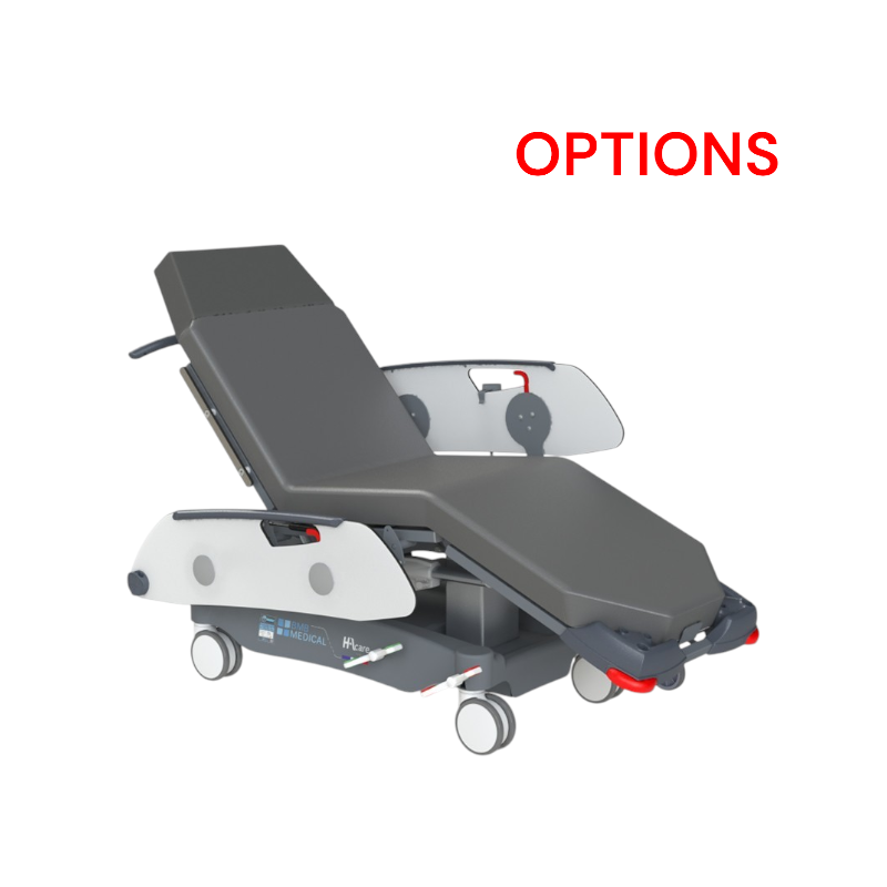 options pour fauteuils de soins pour hôpitaux et cliniques