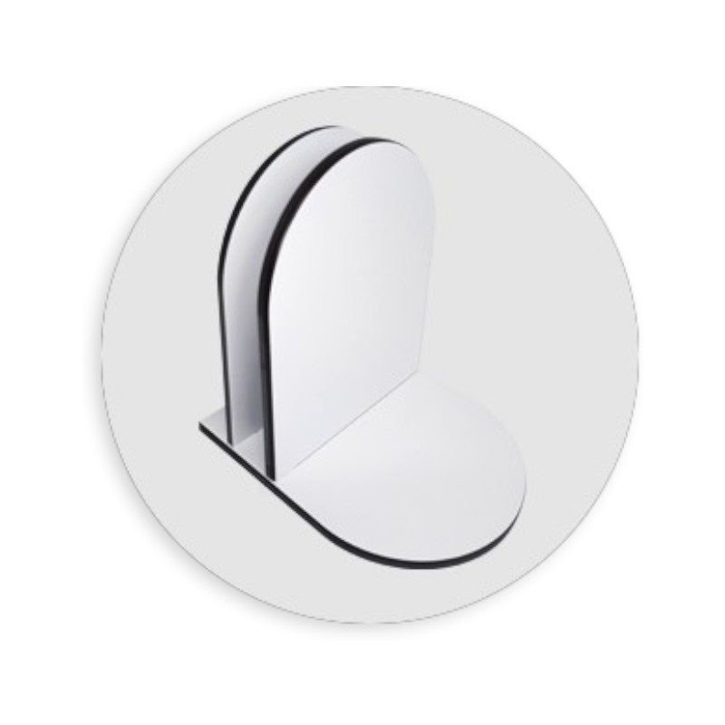 Pied de table en HPL (pour séparateurs de bureaux) - DIVI Smart