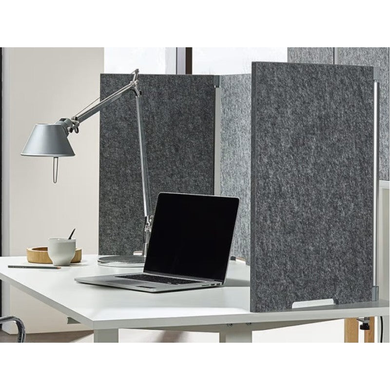 Séparateurs de bureaux mobiles acoustiques H 500 mm - DIVI Smart