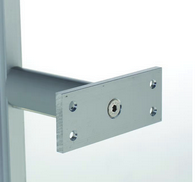 set d'entretoises pour fixation au mur