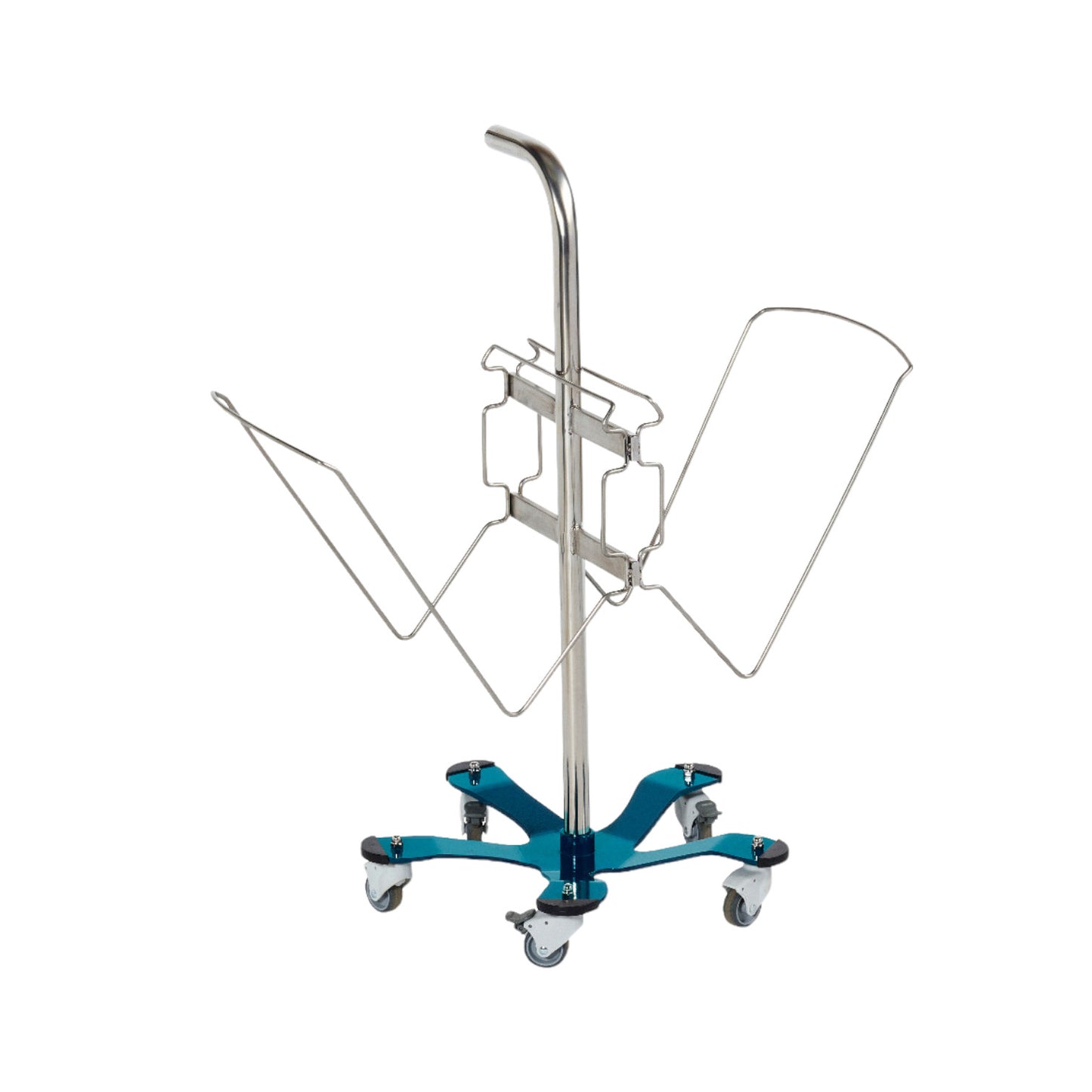 support sac poubelle mobile, pour les hôpitaux les chu, les cliniques..