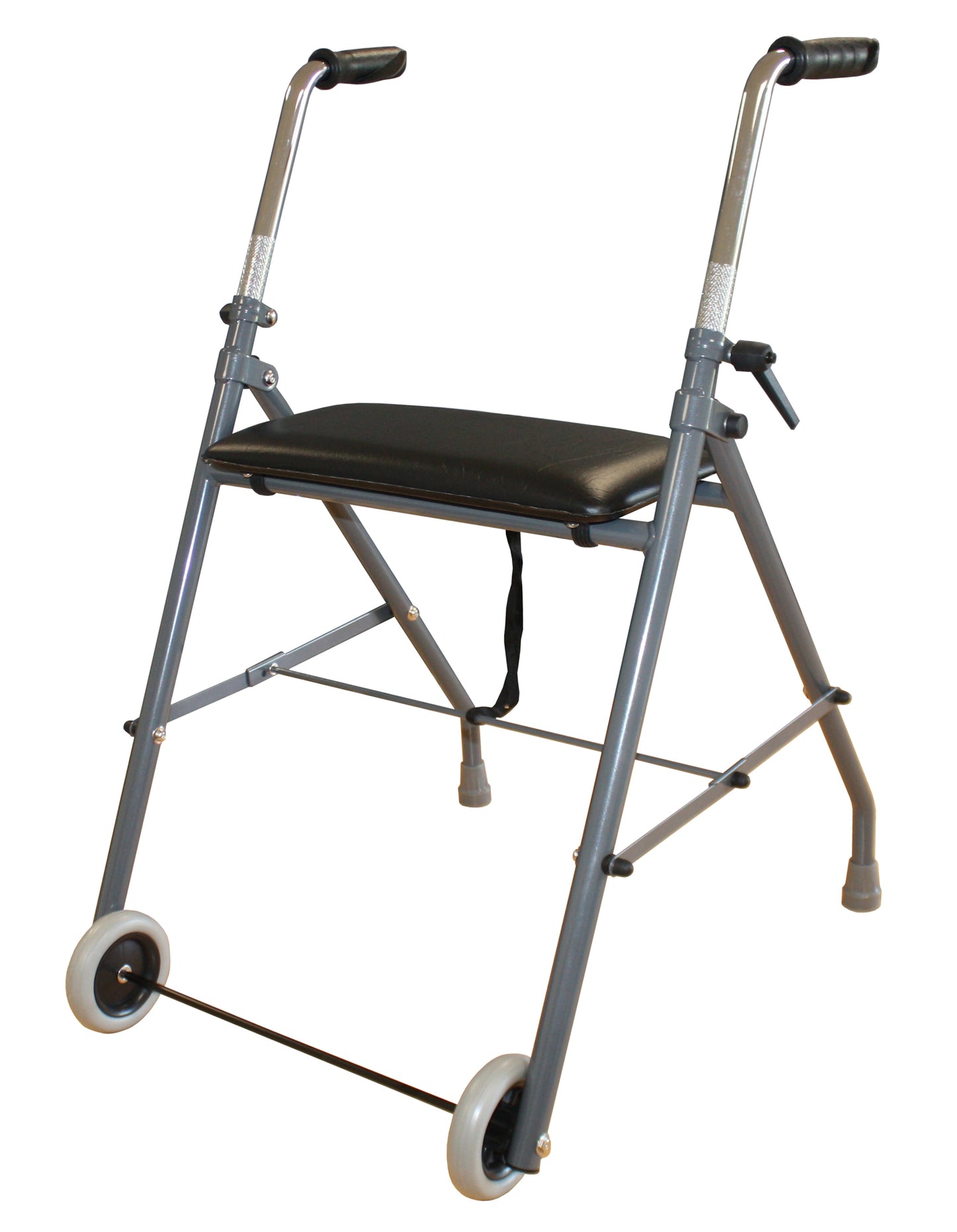 Déambulateur avec roues , siège en mousse