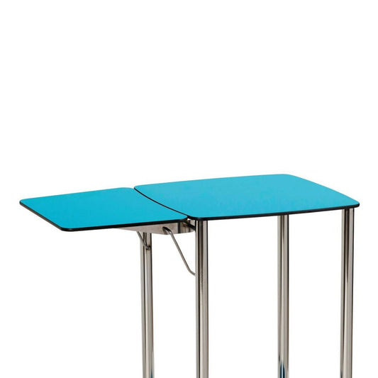 Tablette pour guéridon compact et ovoïde