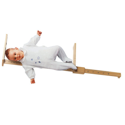 Toise bébé en bois