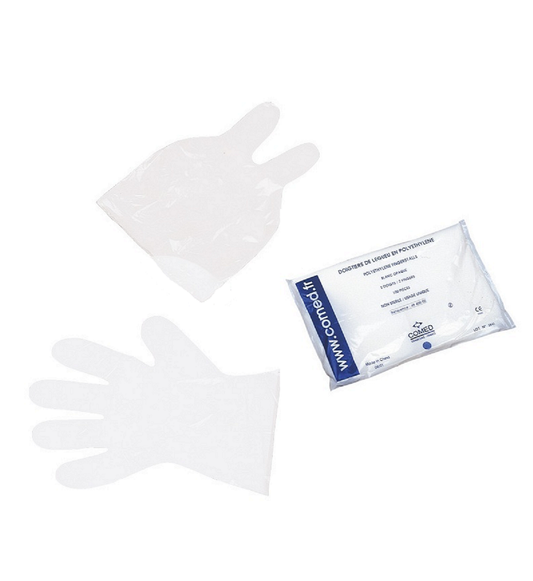 Doigtiers en polyeéthylène - sachet de 100