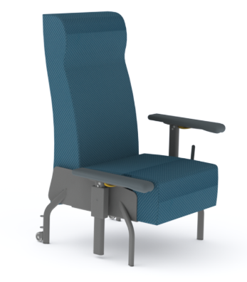 Fauteuil de repos métal Y-CARE - SANS OREILLES
