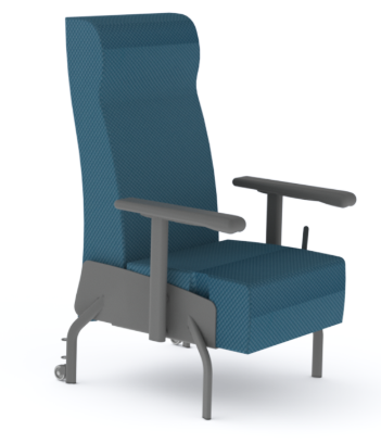 Fauteuil de repos métal Y-CARE - SANS OREILLES