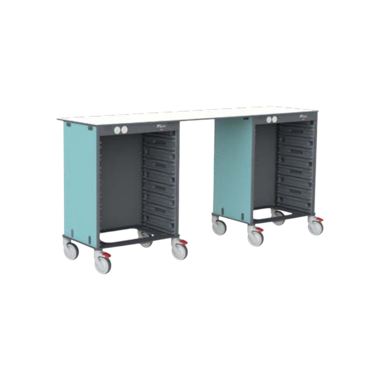 plan de travail mobile, chariot médical