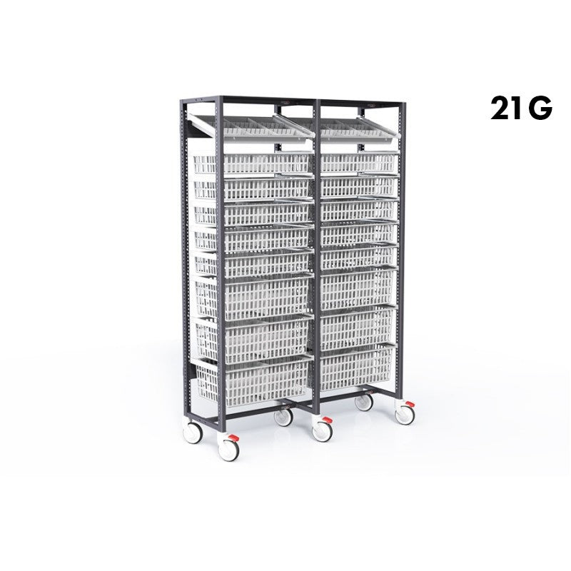 Armoire de stockage double