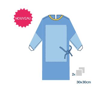 Casaque chirurgicale Stérile STANDARD PLUS