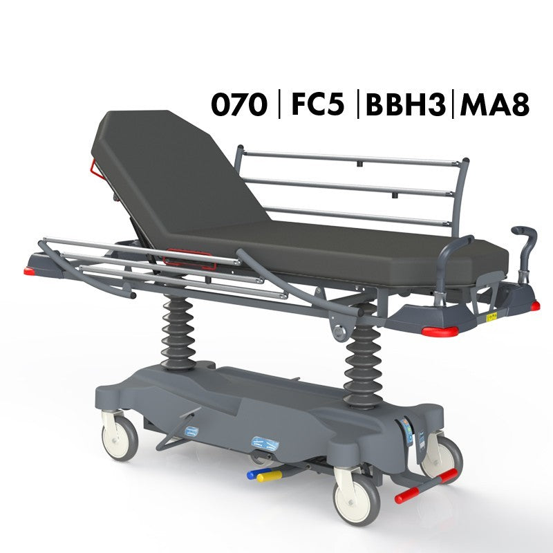 Chariot brancard pour hôpitaux et cliniques