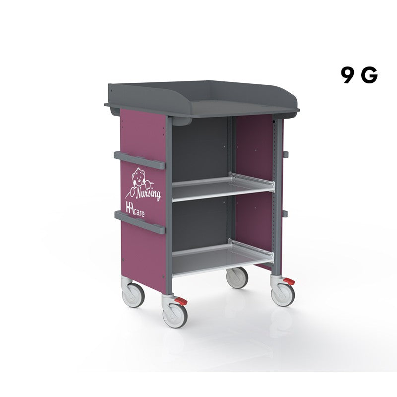 chariot à langer pour les hôpitaux et les cliniques