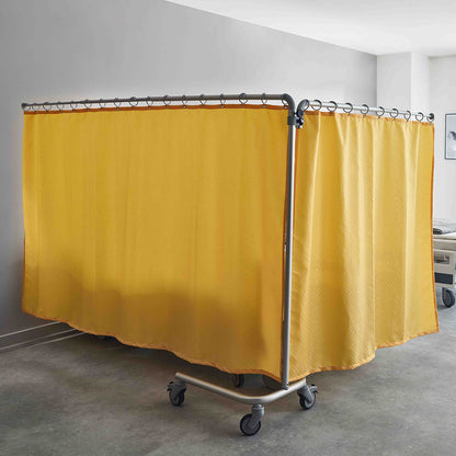 écran mobile avec rideaux pour l'intimité du patient dans les hôpitaux les CHU et les cliniques