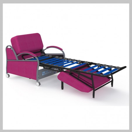 Fauteuil lit accompagnant pour hôpitaux et cliniques