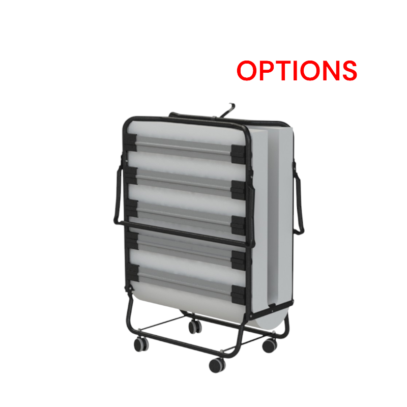 options pour lit pliant dédié aux hôpitaux et aux cliniques