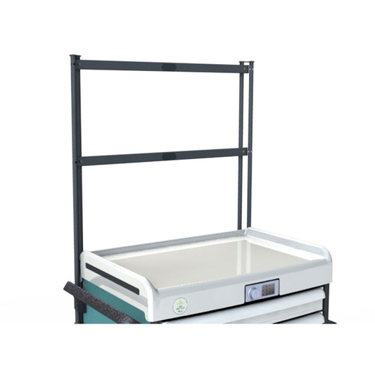 Portique 2 rails pour chariot médical