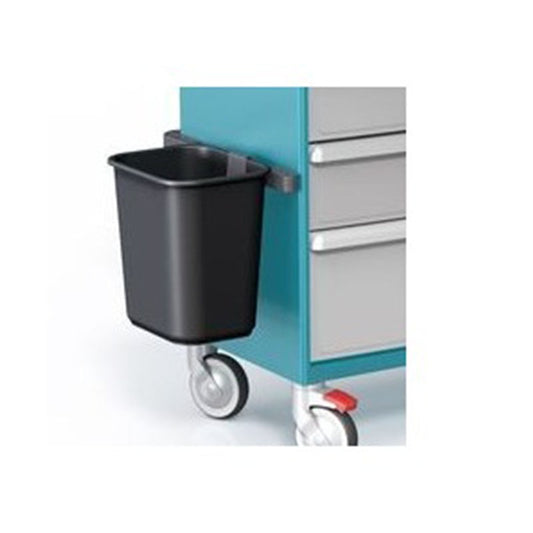 Poubelle 13 litres pour chariot médical