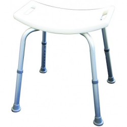 Tabouret de douche à poignées